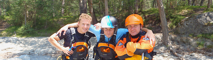 outdoorplanet rafting canyoning team